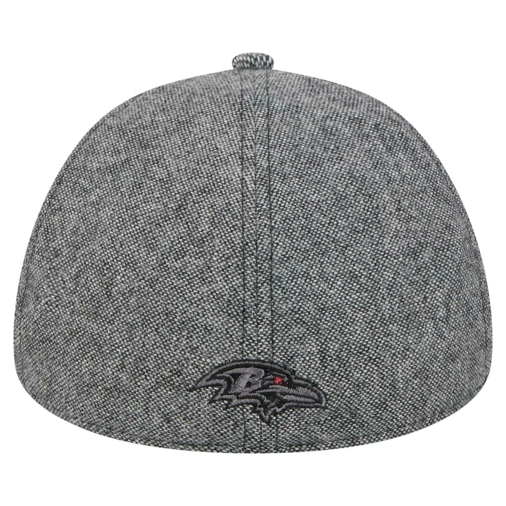 Baltimore Ravens New Era Peaky Duckbill Fitted Hat Gray | NFL
