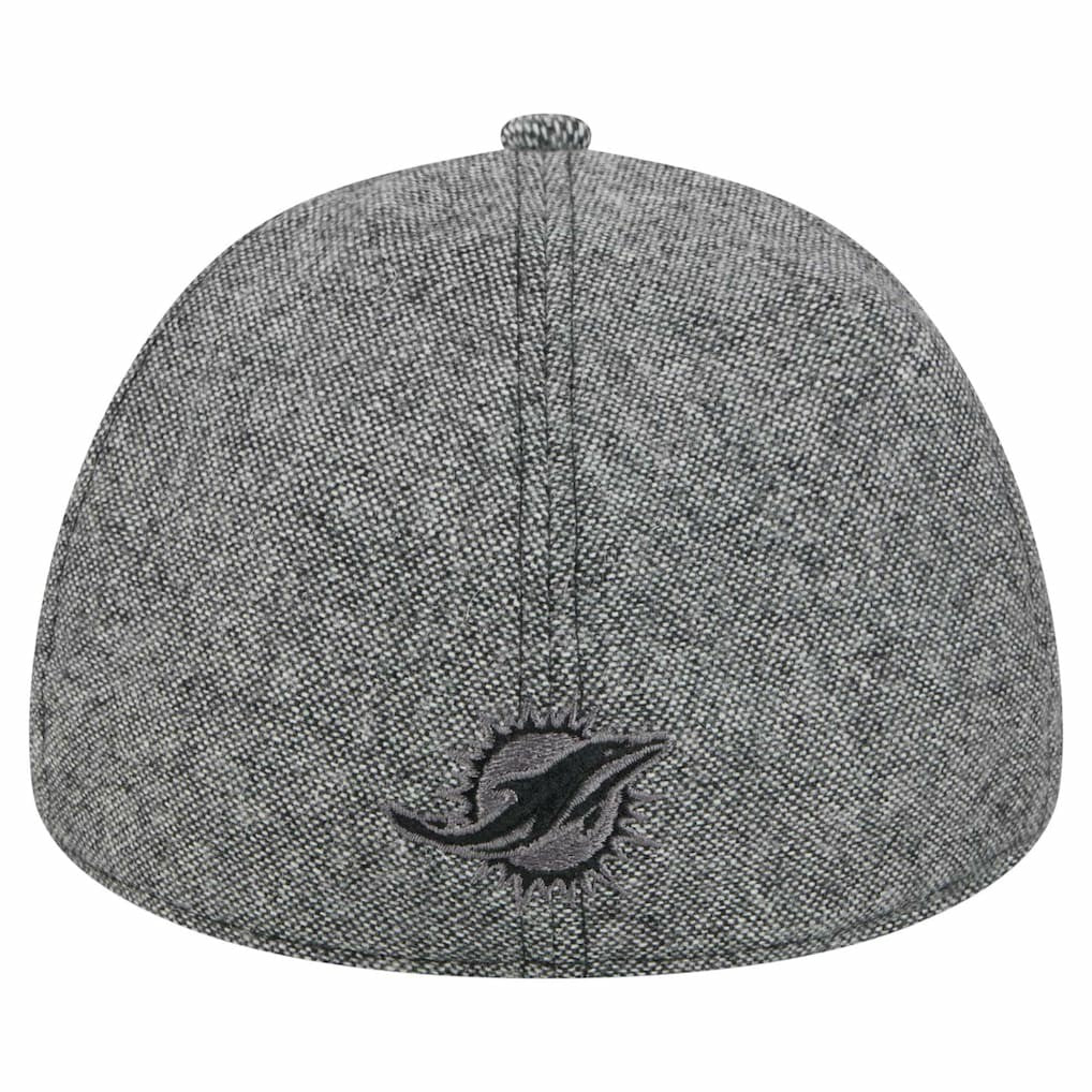 Miami Dolphins New Era Peaky Duckbill Fitted Hat Gray | NFL