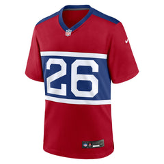 Devin Singletary New York Giants Youth Game Jersey Red | Nike for Sale