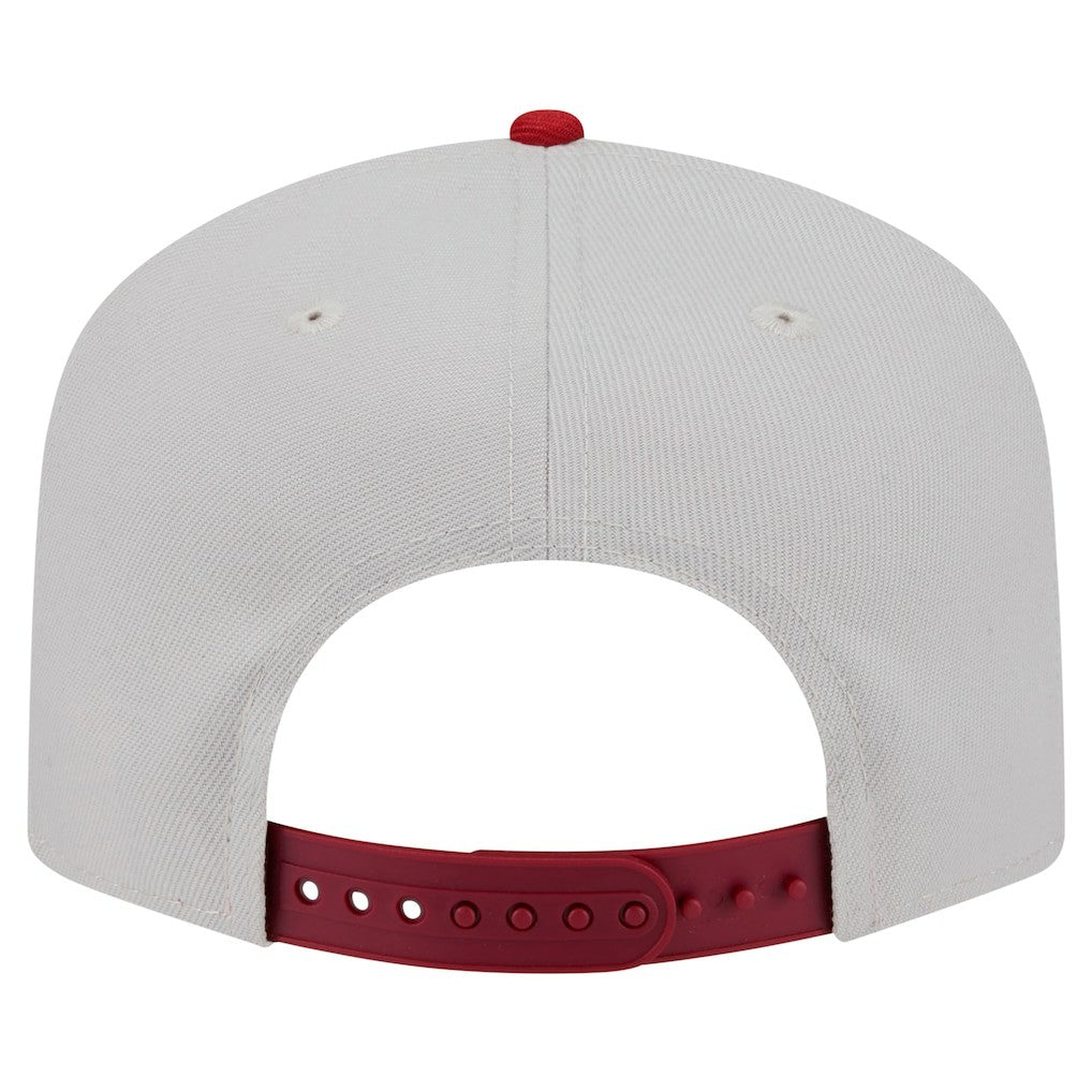 Arizona Cardinals New Era Decent 9FIFTY A-Frame Snapback Hat Stone | NFL
