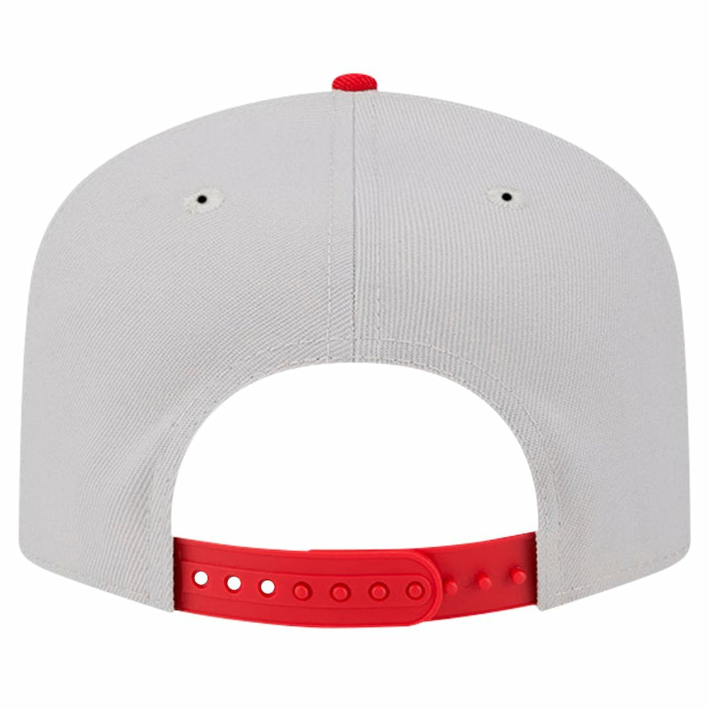 Kansas City Chiefs New Era Decent 9FIFTY A-Frame Snapback Hat Stone | NFL