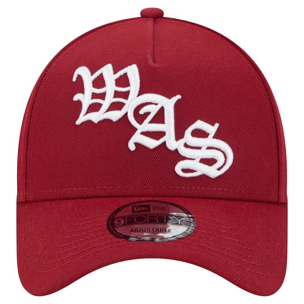 Washington Commanders New Era Mystic 9FORTY A-Frame Adjustable Hat Burgundy | NFL