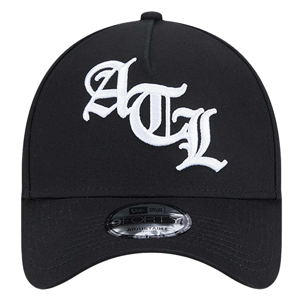 Atlanta Falcons New Era Mystic 9FORTY A-Frame Adjustable Hat Black | NFL