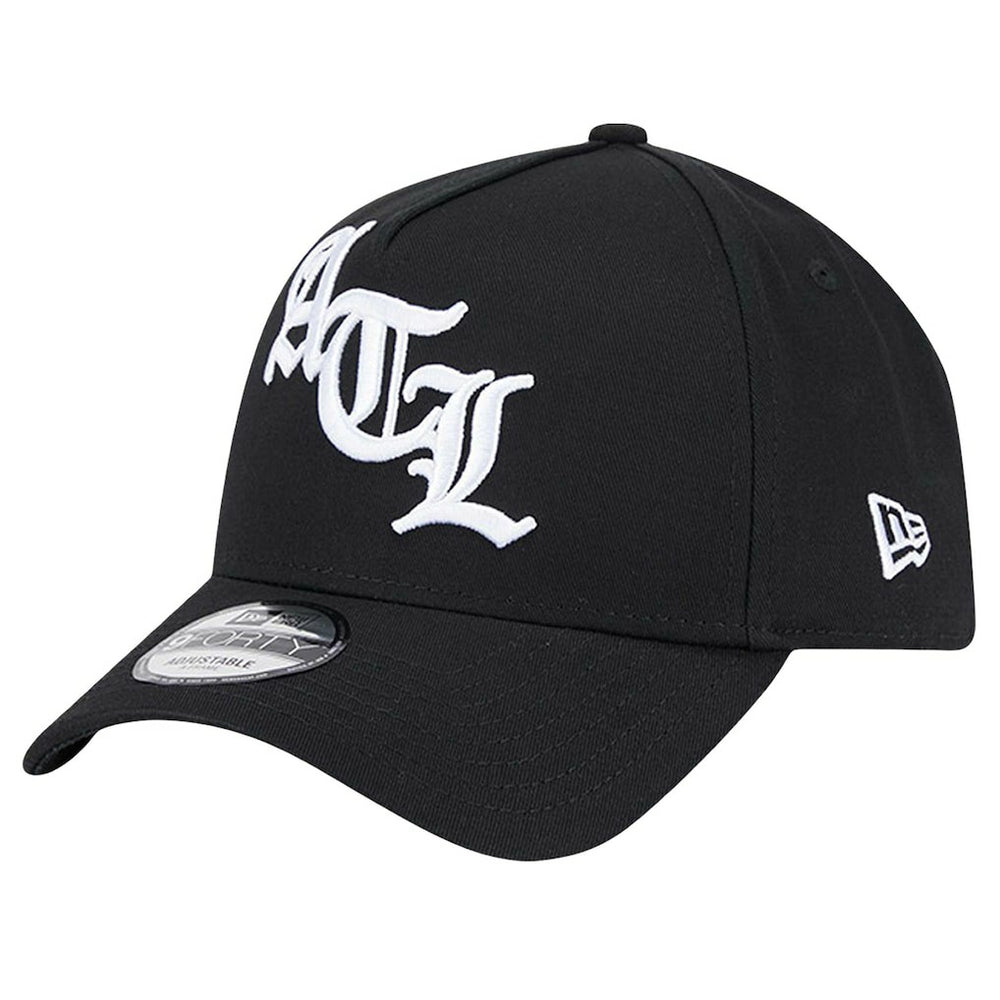 Atlanta Falcons New Era Mystic 9FORTY A-Frame Adjustable Hat Black | NFL