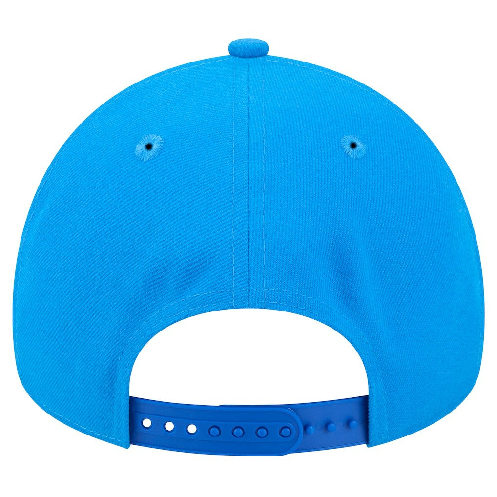Detroit Lions New Era Mystic 9FORTY A-Frame Adjustable Hat Blue | NFL
