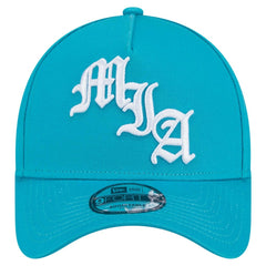 Miami Dolphins New Era Mystic 9FORTY A-Frame Adjustable Hat Aqua | NFL