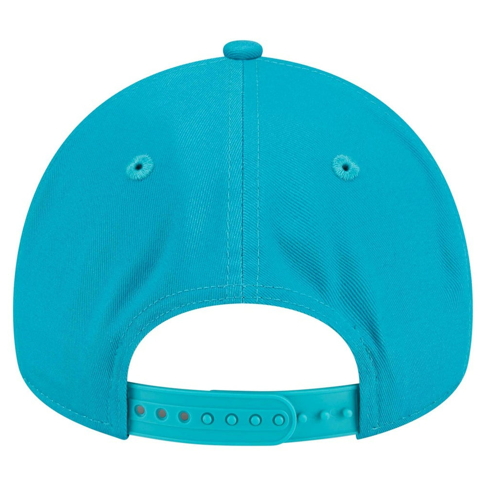 Miami Dolphins New Era Mystic 9FORTY A-Frame Adjustable Hat Aqua | NFL