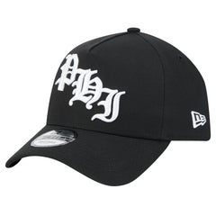 Philadelphia Eagles New Era Mystic 9FORTY A-Frame Adjustable Hat Black | NFL
