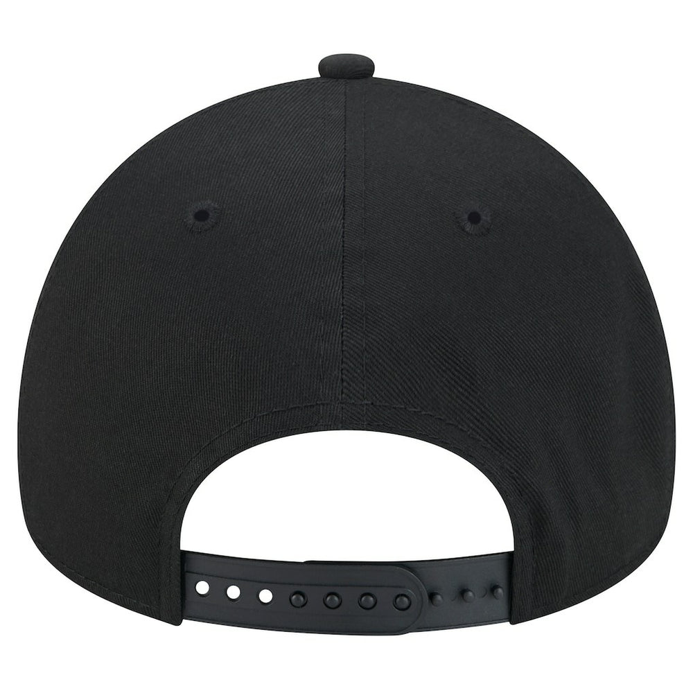 Philadelphia Eagles New Era Mystic 9FORTY A-Frame Adjustable Hat Black | NFL