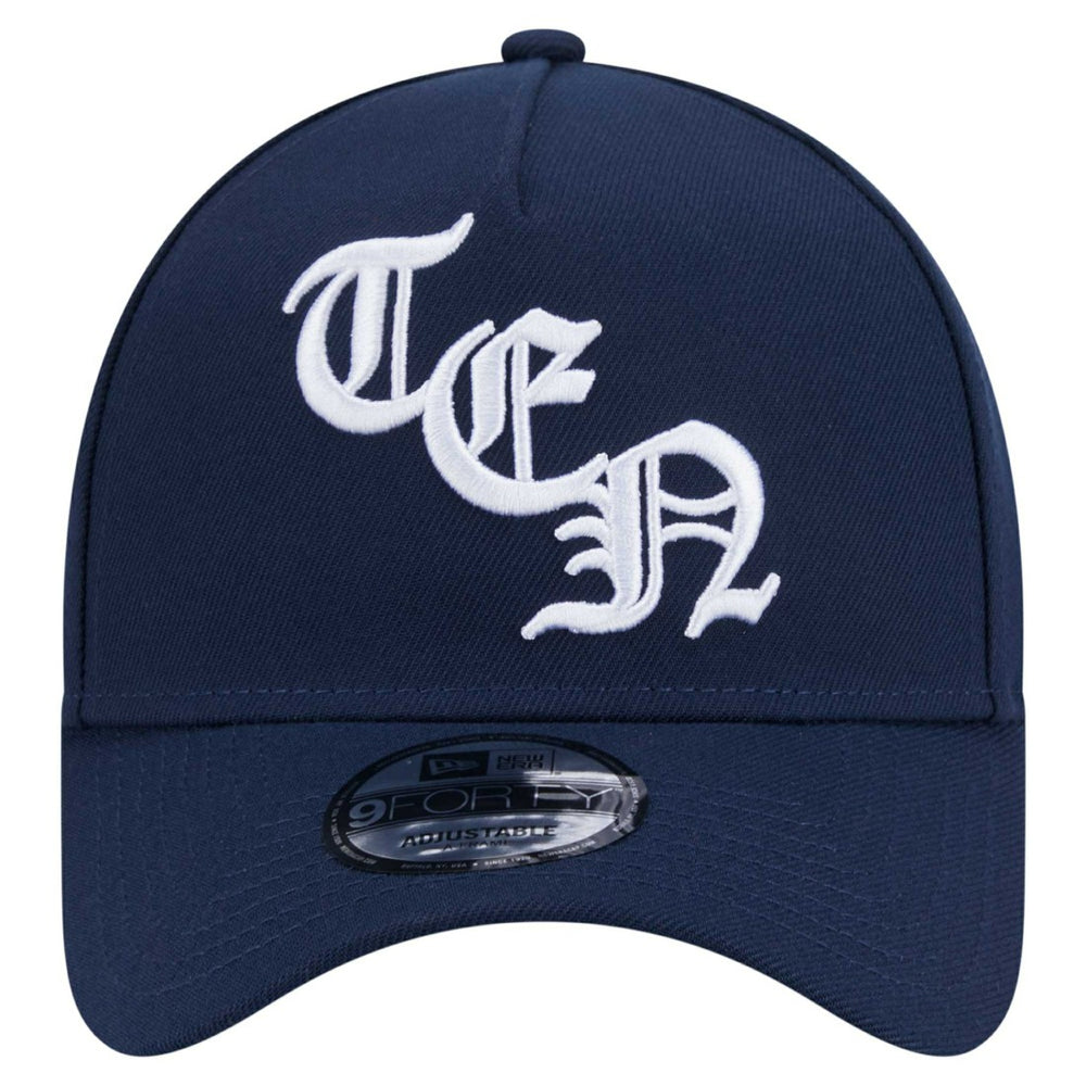 Tennessee Titans New Era Mystic 9FORTY A-Frame Adjustable Hat Navy | NFL