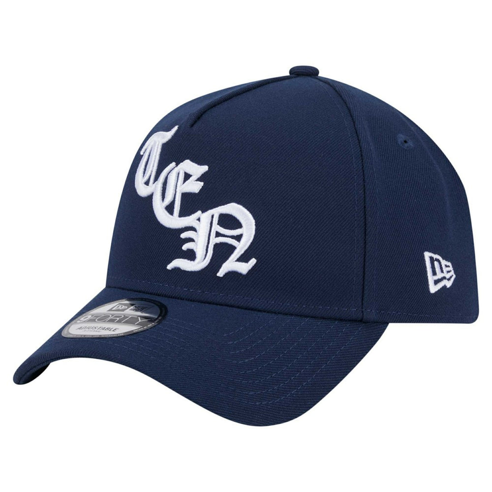 Tennessee Titans New Era Mystic 9FORTY A-Frame Adjustable Hat Navy | NFL
