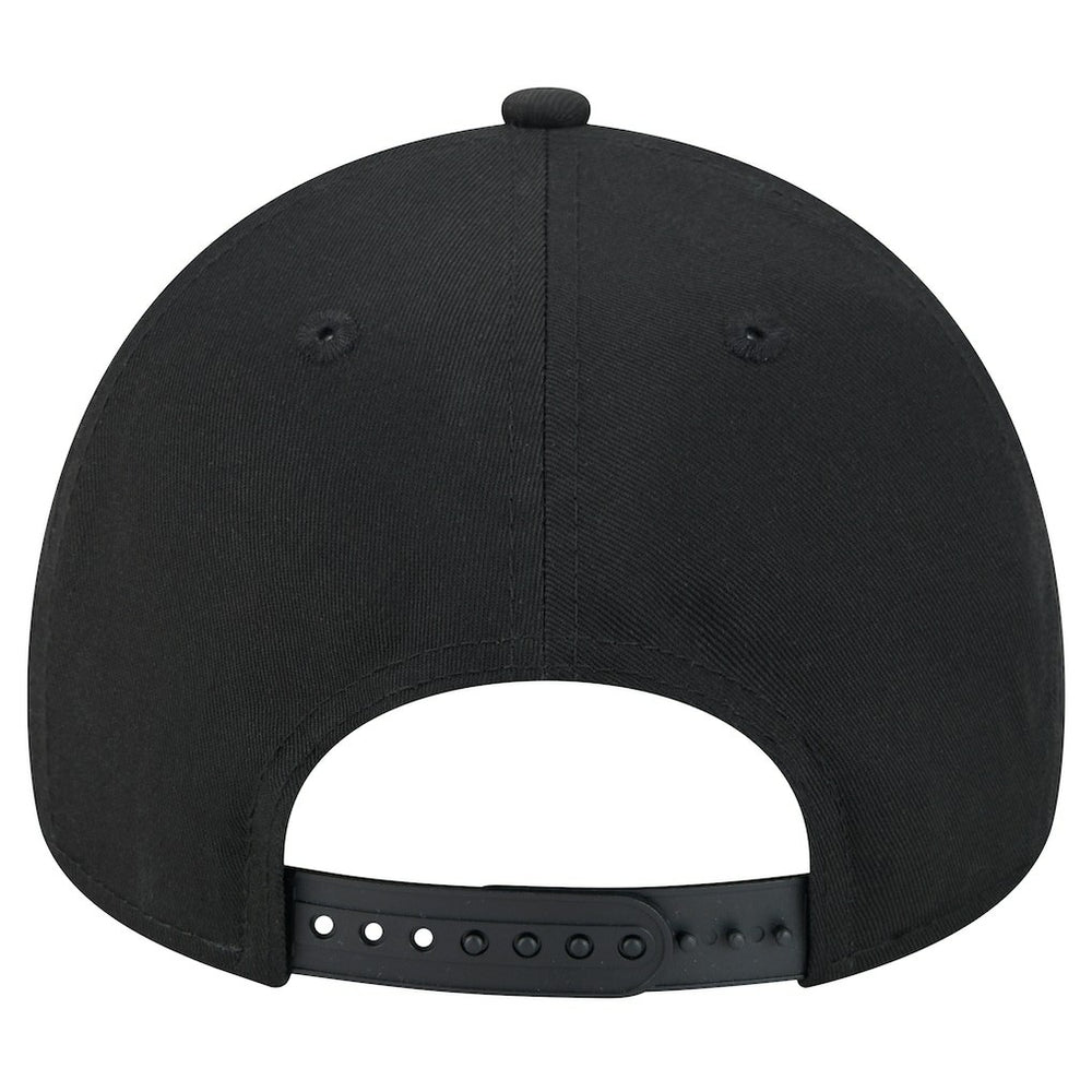 Pittsburgh Steelers New Era Mystic 9FORTY A-Frame Adjustable Hat Black | NFL