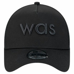Washington Commanders New Era Domain 9FORTY A-Frame Trucker Adjustable Hat Black | NFL