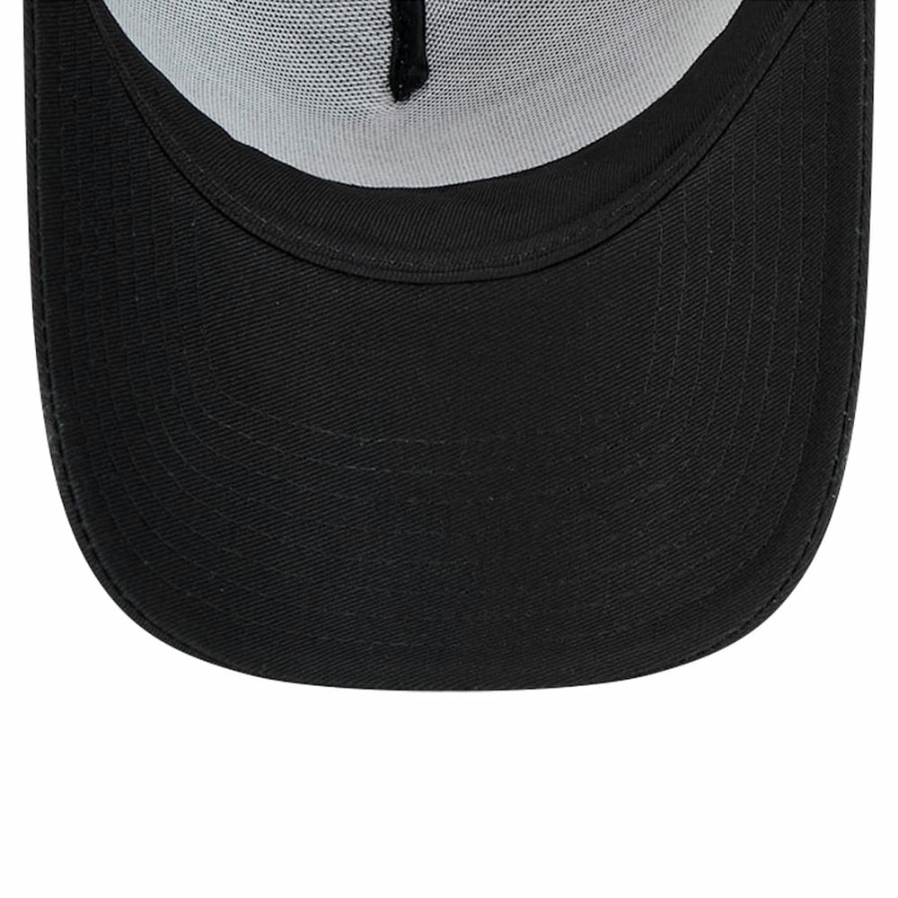 Las Vegas Raiders New Era Domain 9FORTY A-Frame Trucker Adjustable Hat Black | NFL