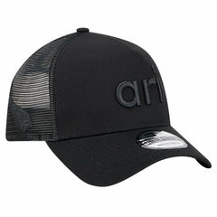 Arizona Cardinals New Era Domain 9FORTY A-Frame Trucker Adjustable Hat Black | NFL