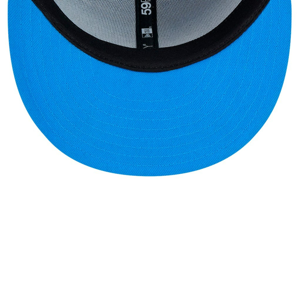 Detroit Lions New Era Omaha Throwback 59FIFTY Fitted Hat Blue | NFL
