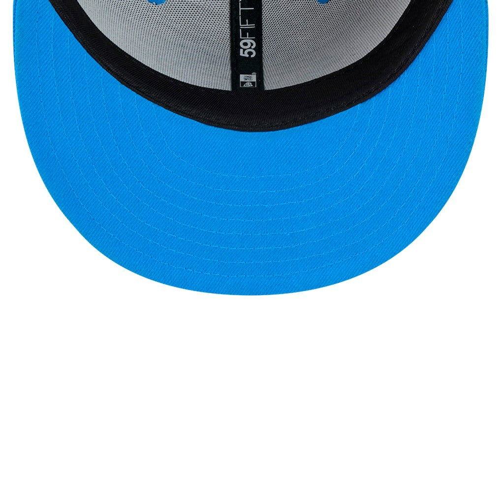 Detroit Lions New Era Flipside Two-Tone 59FIFTY Fitted Hat Gray/Blue | NFL