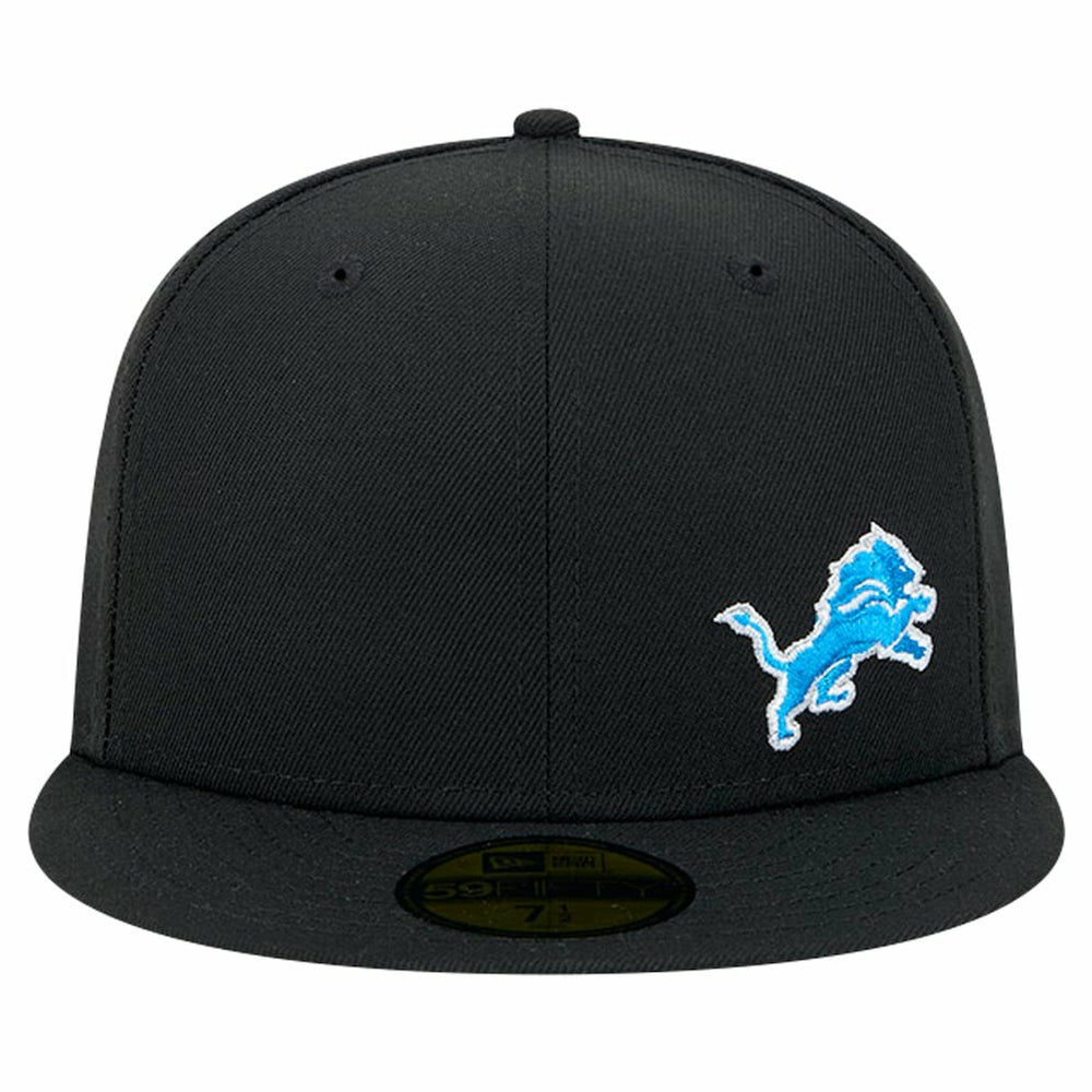 Detroit Lions New Era Flawless 59FIFTY Fitted Hat Black | NFL