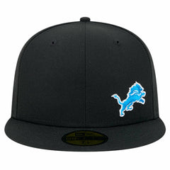 Detroit Lions New Era Flawless 59FIFTY Fitted Hat Black | NFL