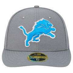 Detroit Lions New Era Omaha Low Profile 59FIFTY Fitted Hat Gray | NFL