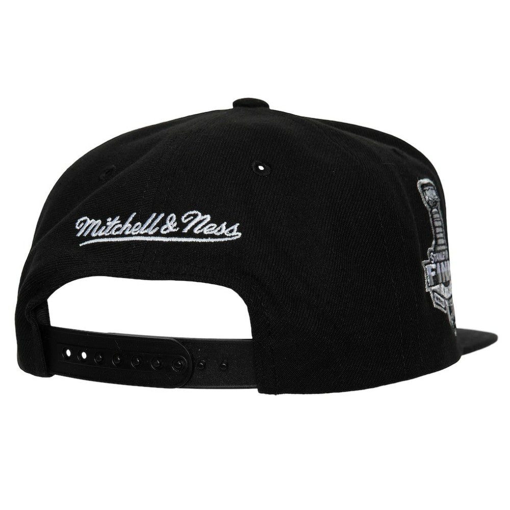 Tampa Bay Lightning Mitchell & Ness Core Top Spot Snapback Hat - Black - NHL