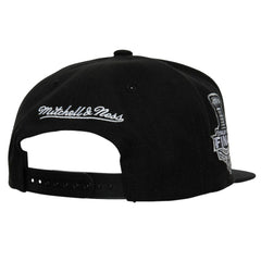 Chicago Blackhawks Mitchell & Ness Core Top Spot Snapback Hat - Black - NHL