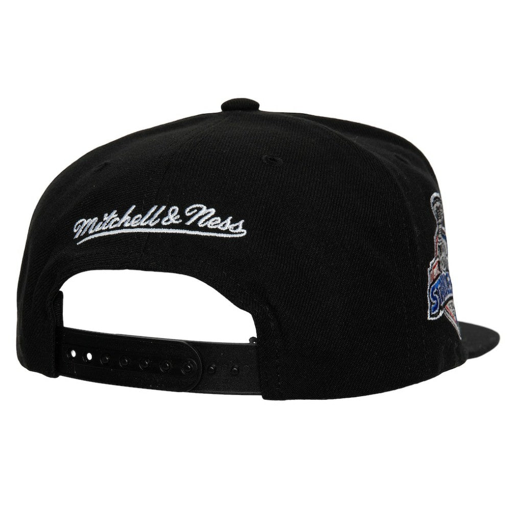 Anaheim Ducks Mitchell & Ness Core Top Spot Snapback Hat - Black - NHL