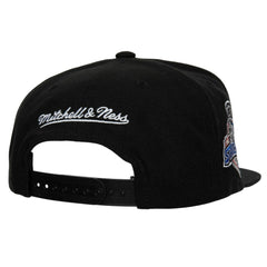 Anaheim Ducks Mitchell & Ness Core Top Spot Snapback Hat - Black - NHL