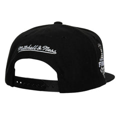 Boston Bruins Mitchell & Ness Core Top Spot Snapback Hat - Black - NHL