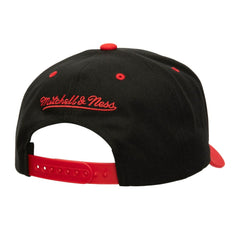 Chicago Blackhawks Mitchell & Ness All In 2.0 Pro Crown Adjustable Hat - Black - NHL