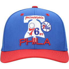 Philadelphia 76ers All In 2.0 Pro Crown Snapback Hat Royal - NBA