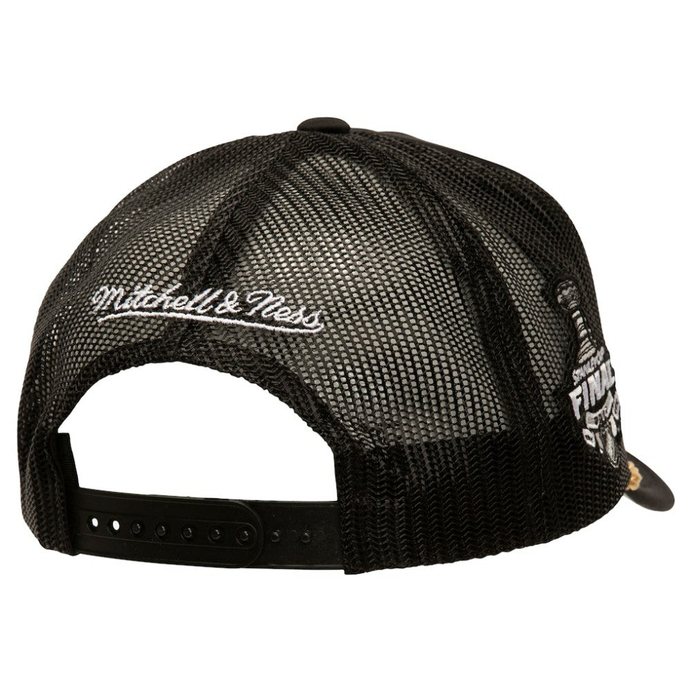 Boston Bruins Mitchell & Ness SOUL Collection Golden Stanley Cup Champions Trucker Adjustable Hat - Black - NHL
