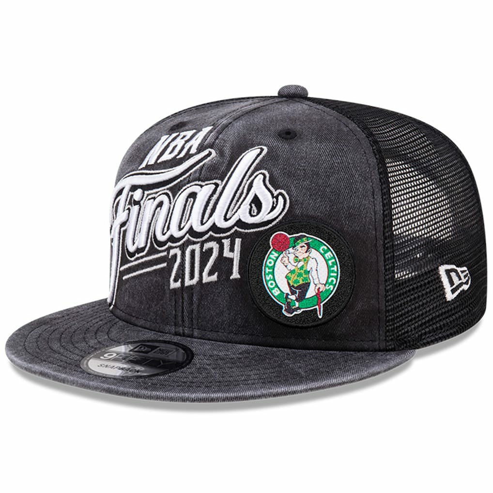 Boston Celtics 2024 Eastern Conference Champions Locker Room 9FIFTY Snapback Hat Black - NBA