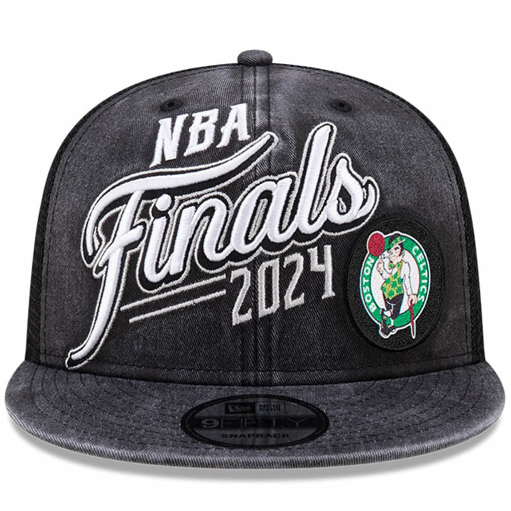 Boston Celtics 2024 Eastern Conference Champions Locker Room 9FIFTY Snapback Hat Black - NBA
