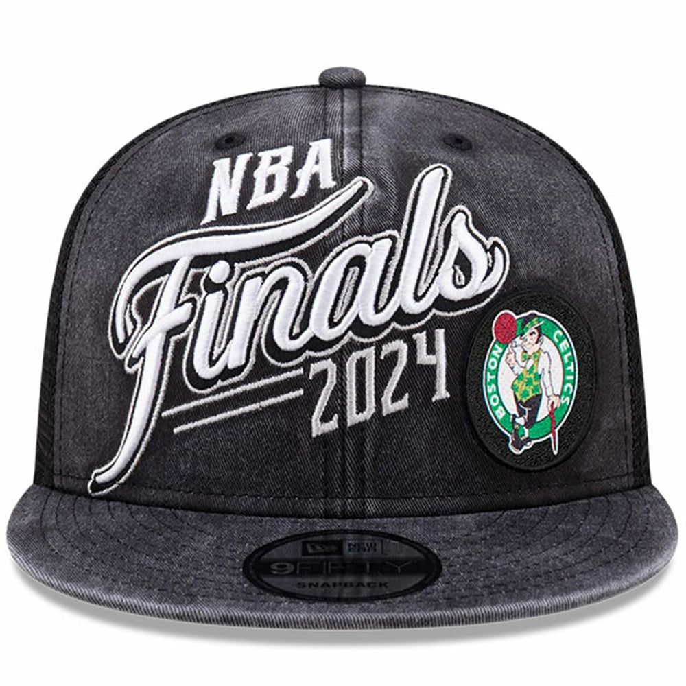 Boston Celtics 2024 Eastern Conference Champions Locker Room 9FIFTY Snapback Hat Black - NBA