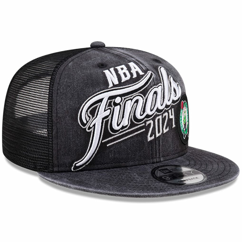 Boston Celtics 2024 Eastern Conference Champions Locker Room 9FIFTY Snapback Hat Black - NBA