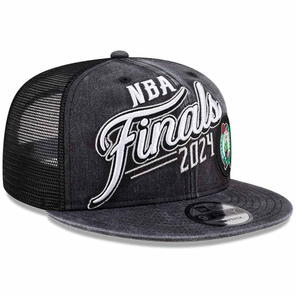 Boston Celtics 2024 Eastern Conference Champions Locker Room 9FIFTY Snapback Hat Black - NBA