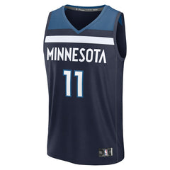 Naz Reid Minnesota Timberwolves Fast Break Replica Player Jersey Icon Edition Navy - NBA