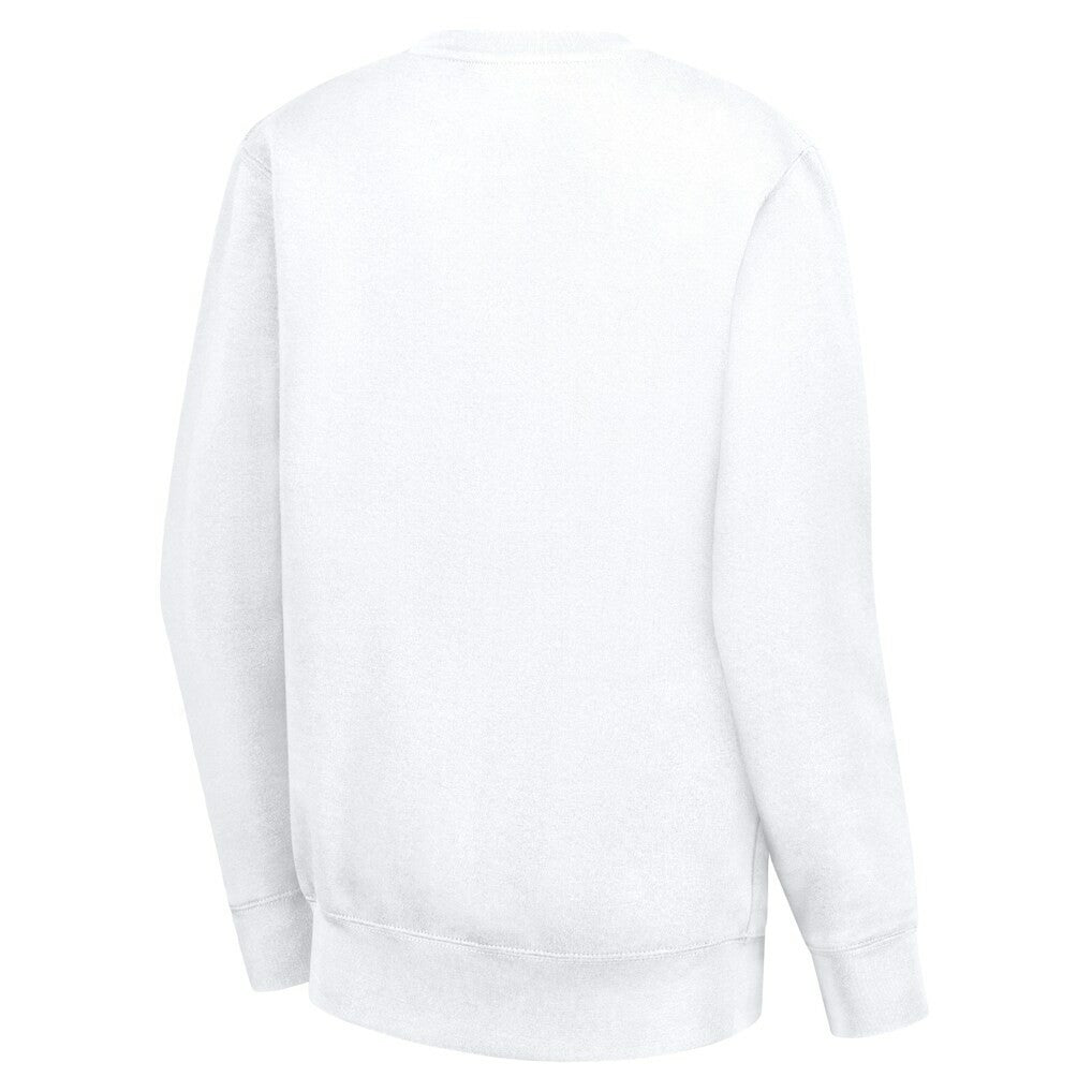Green Bay Packers G-III 4Her by Carl Banks Women's Leopard Heart Pullover Sweatshirt White | NFL