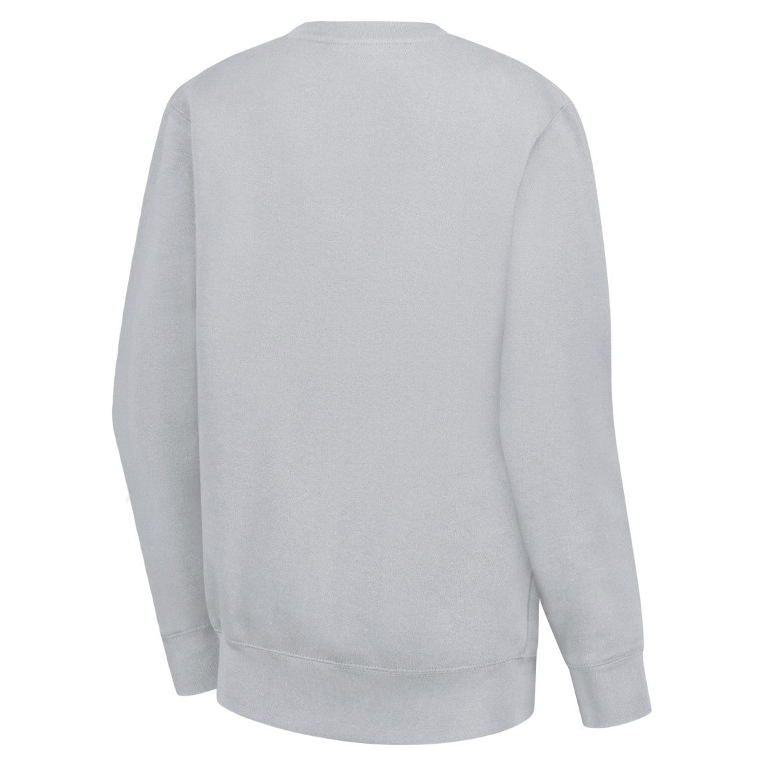 Detroit Lions G-III 4Her by Carl Banks Women's Leopard Heart Pullover Sweatshirt Heather Gray | NFL