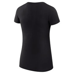 New York Jets G-III 4Her by Carl Banks Women's Super-Slim Fit Lightweight Animal Print Heart T-Shirt Black | NFL