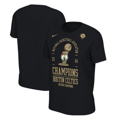 Boston Celtics Women's 18-Time NBA Finals Champions Locker Room T-Shirt Black - NBA