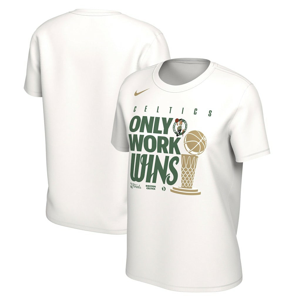 Boston Celtics Women's 2024 NBA Finals Champions Celebration Parade T-Shirt White - NBA
