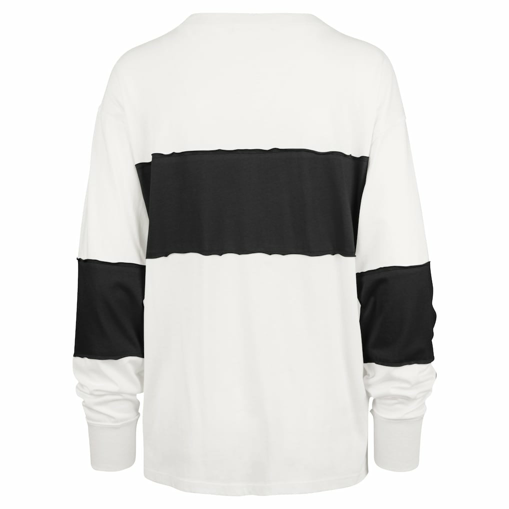Las Vegas Raiders '47 Women's Clubhouse Pride Taylor Long Sleeve T-Shirt Cream | 47 brand