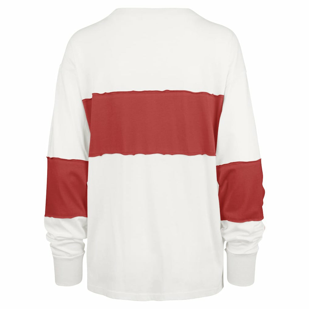 San Francisco 49ers '47 Women's Clubhouse Pride Taylor Long Sleeve T-Shirt Cream | 47 brand