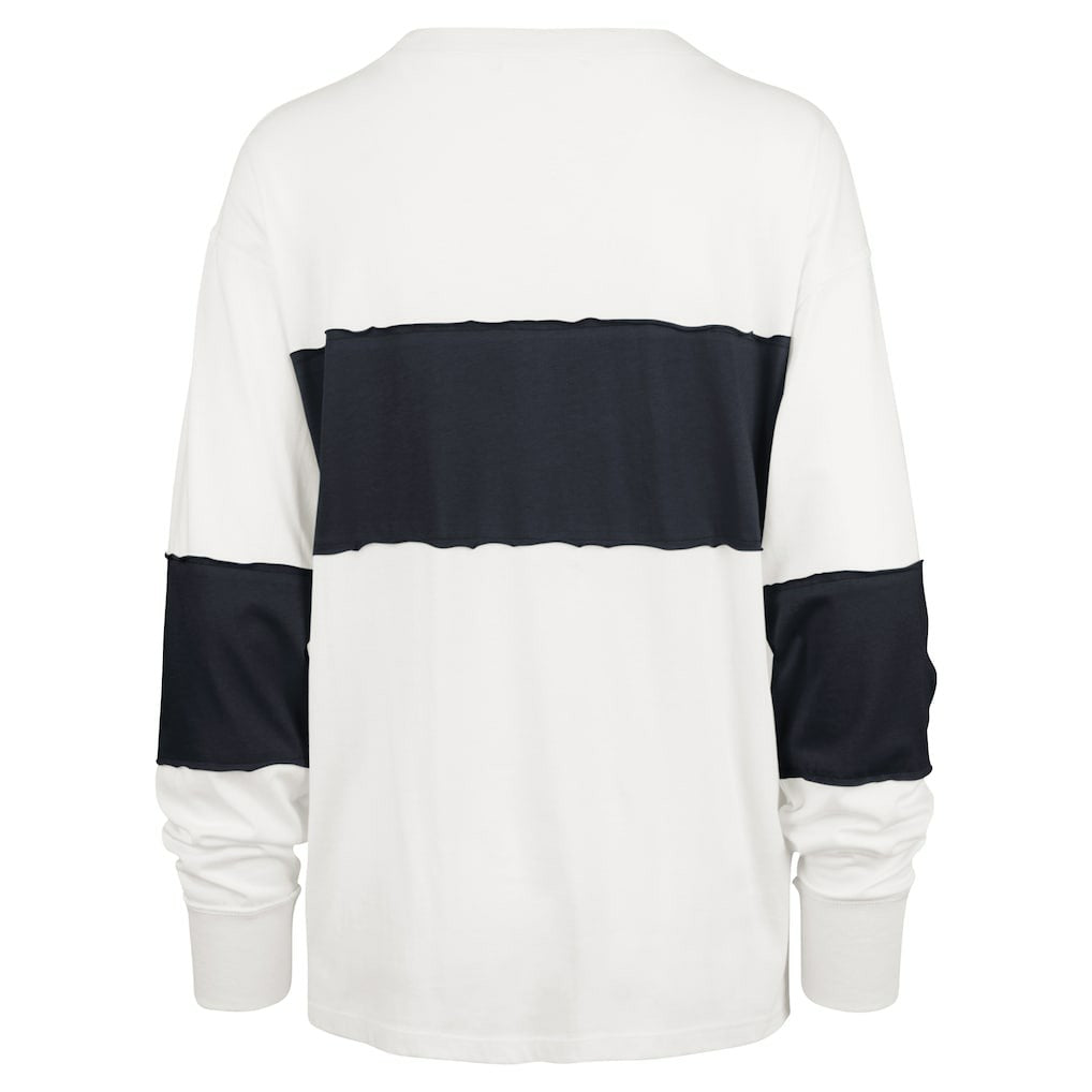 New England Patriots '47 Women's Clubhouse Pride Taylor Long Sleeve T-Shirt Cream | 47 brand