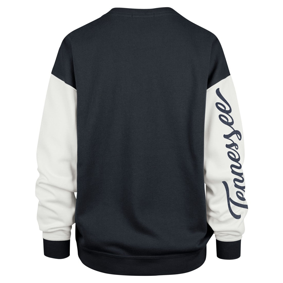 Tennessee Titans '47 Women's Double Header Rise Andie Pullover Sweatshirt Navy | 47 brand