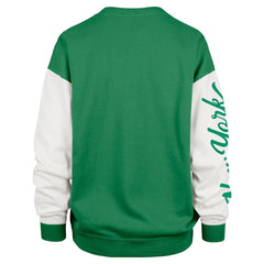 New York Jets '47 Women's Double Header Rise Andie Pullover Sweatshirt Green | 47 brand