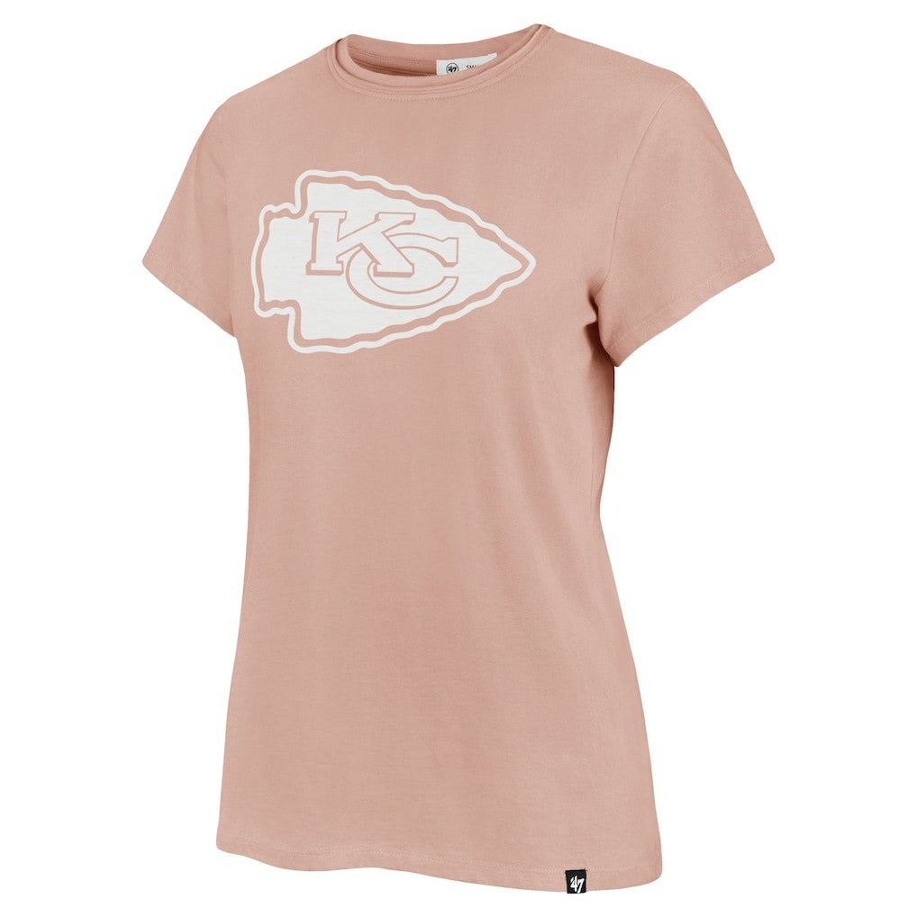 Kansas City Chiefs '47 Women's Premier Frankie T-Shirt Light Pink | 47 brand