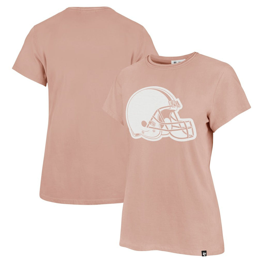 Cleveland Browns '47 Women's Premier Frankie T-Shirt Light Pink | 47 brand